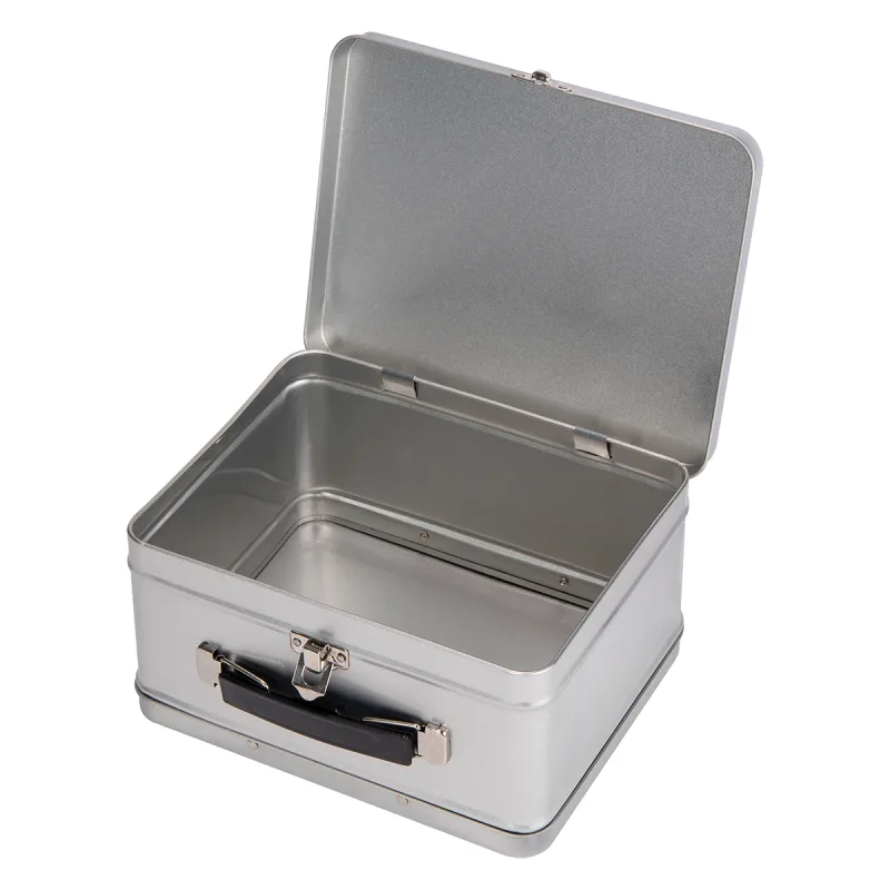 Imprinted Throwback Tin Lunch Box — view 6