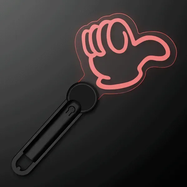 Thumbs Up! Flashing Hand Light Wand — view 2