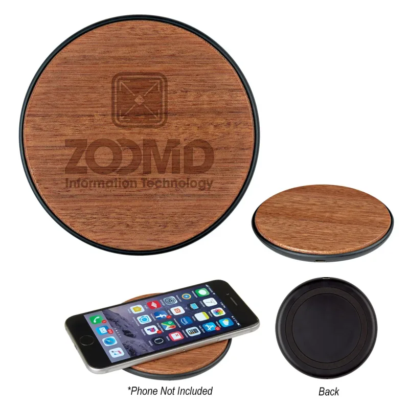 Timber Wireless Charging Pad — view 5