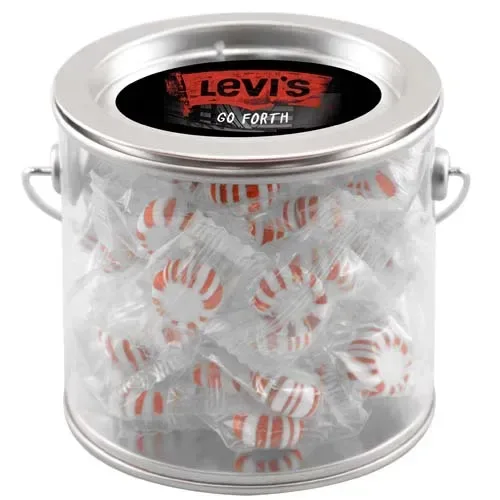 Tin Pail with Starlight Mints — view 4