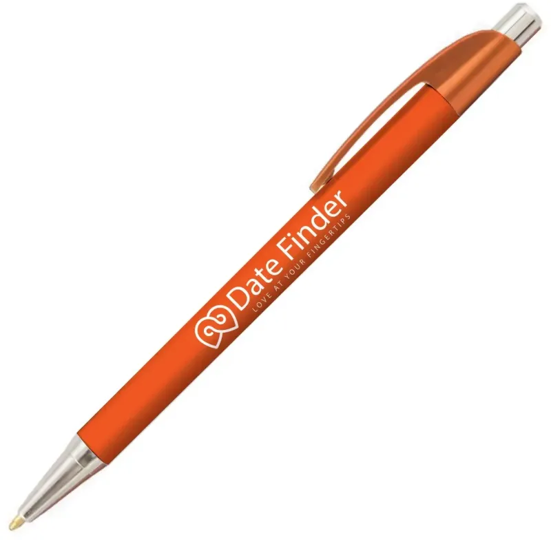 Personalized Metallic Slim Pen — view 3