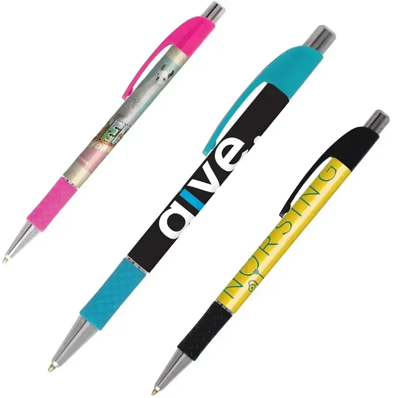 Custom Slim Grip Pen - Top Flight