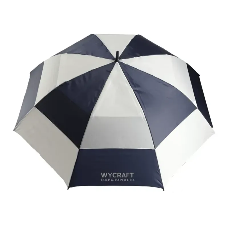 Personalized UV Protection Auto Golf Umbrella - 64" — view 3