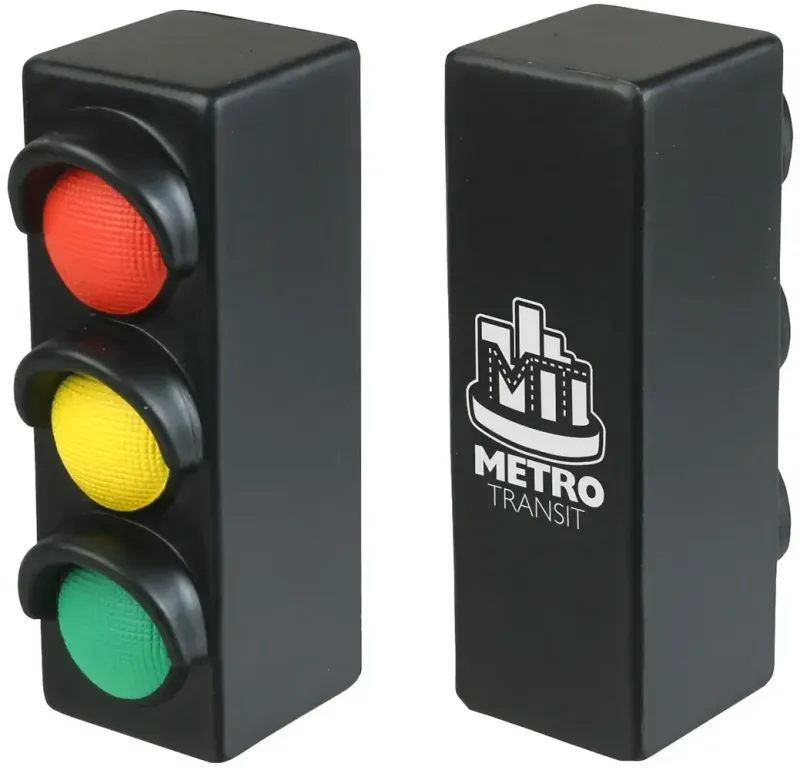 Custom Traffic Light Stress Reliever — view 3