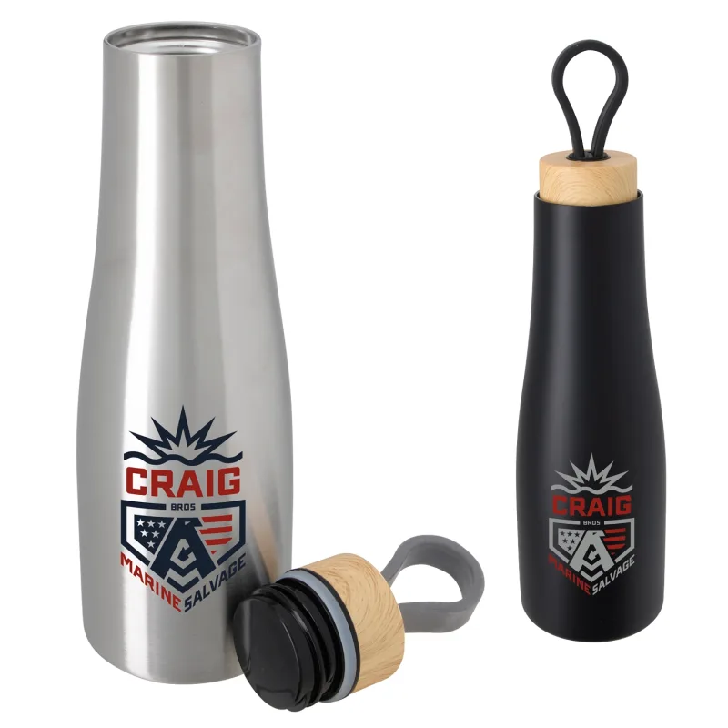 Custom Tranquil Vacuum Bottle 20 oz — view 3