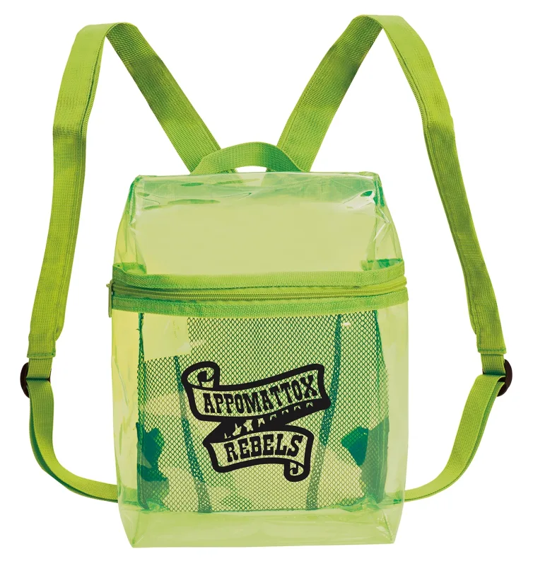 Custom Translucent Color Daypack — view 1