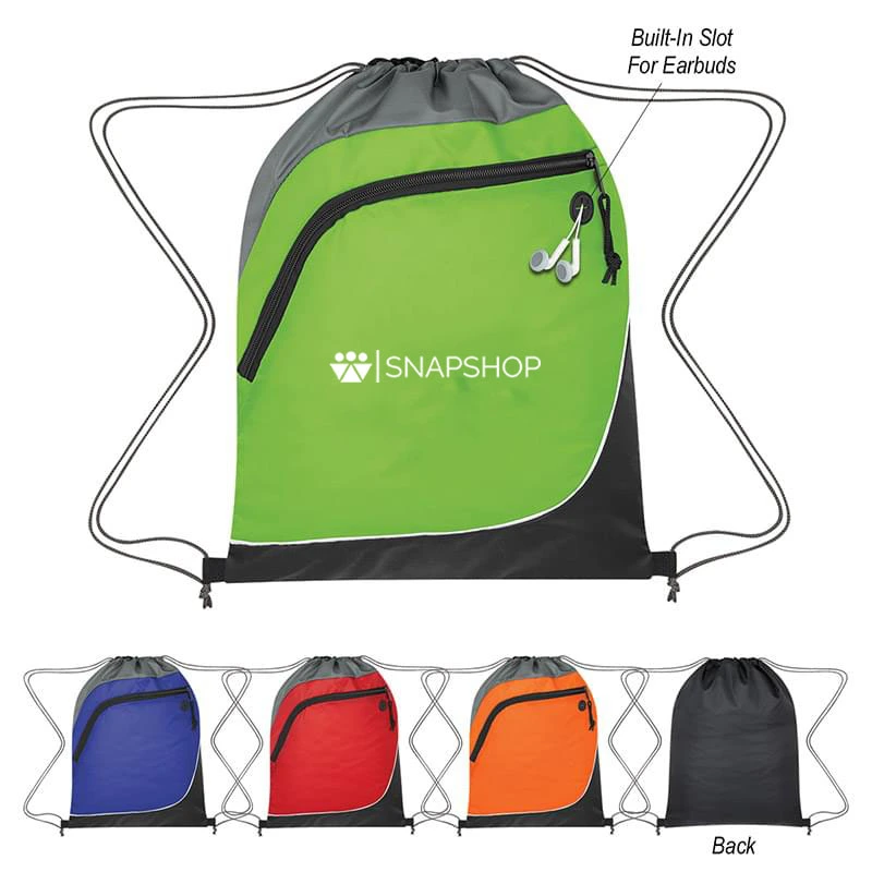 Translucent Drawstring Sports Bag
