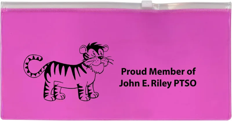 Personalized Logo Translucent Pencil Case — view 8