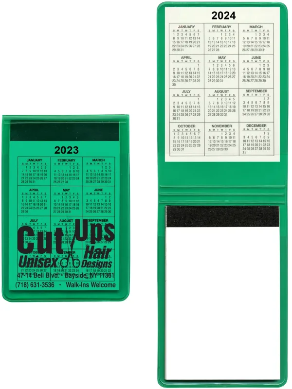 Custom Translucent Vinyl Memo Book - 30-Page Pad — view 2