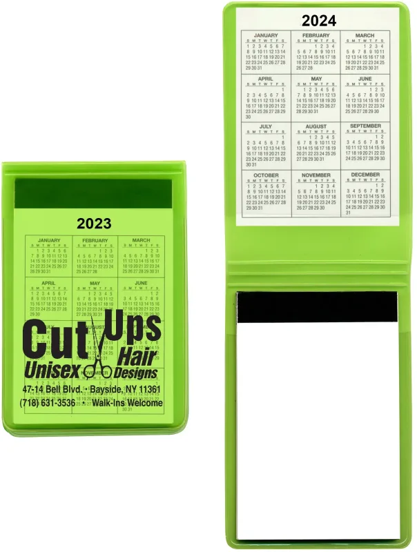 Custom Translucent Vinyl Memo Book - 30-Page Pad — view 5