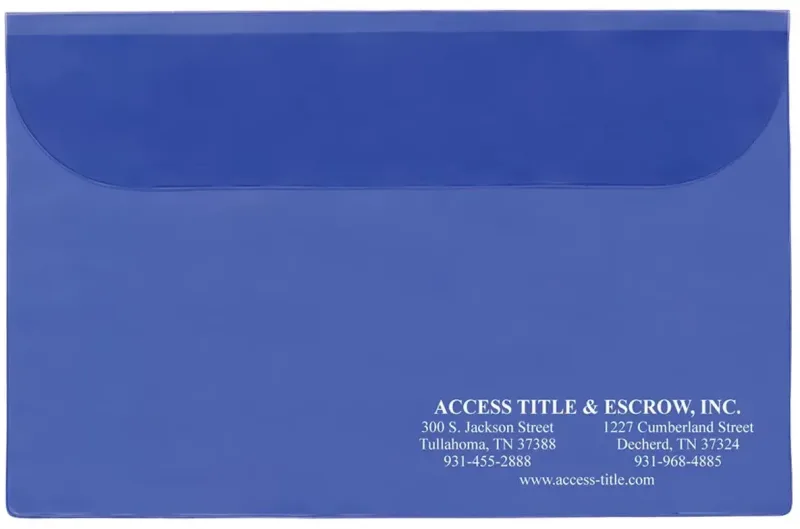 LogoFlex Underarm Portfolio (Translucent Vinyl) — view 3