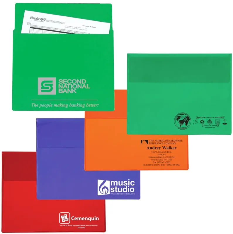 Branded Translucent Underarm Portfolio — view 8