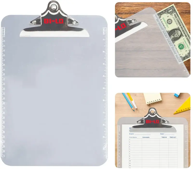 Branded Transparent Clipboard