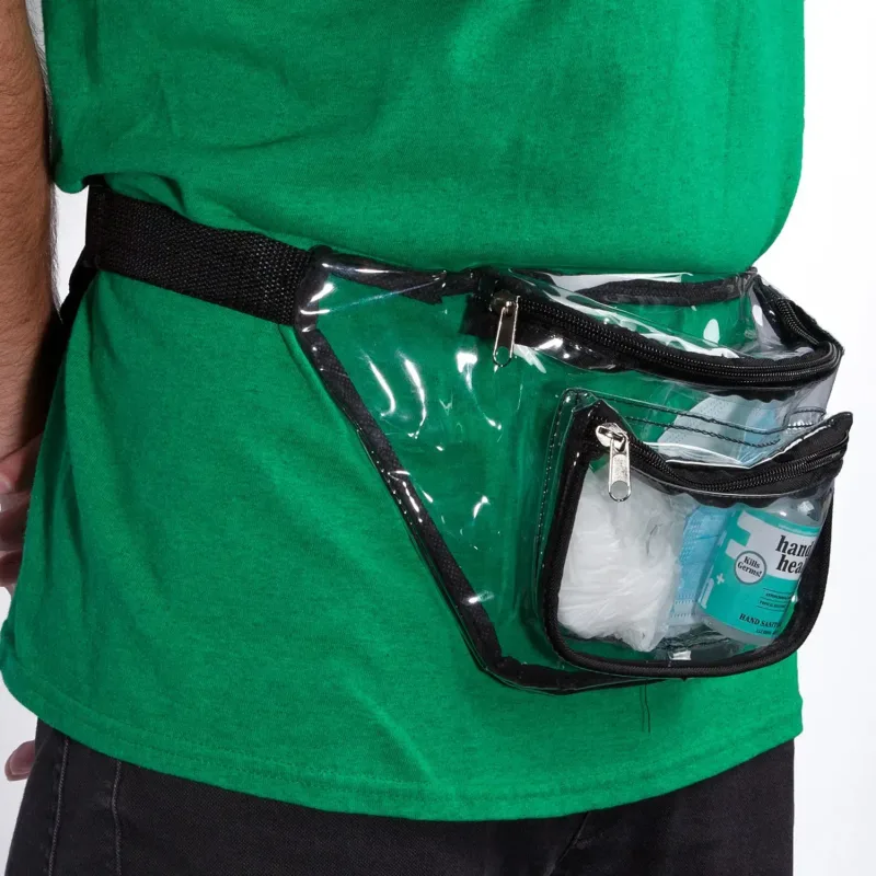 Custom Transparent Fanny Packs - Promotional Logo Waist Bags — view 2