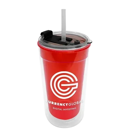 Transparent Tumbler with 2-in-1 Lid with Straw (14 oz.) — view 6