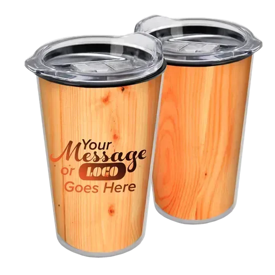 Transparent Tumbler with Slider Lid and Full-Color Paper Insert (14 oz.) — view 5