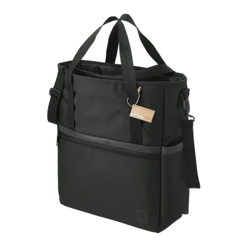 Custom Tranzip EcoSmart® Recycled Computer Tote — view 4