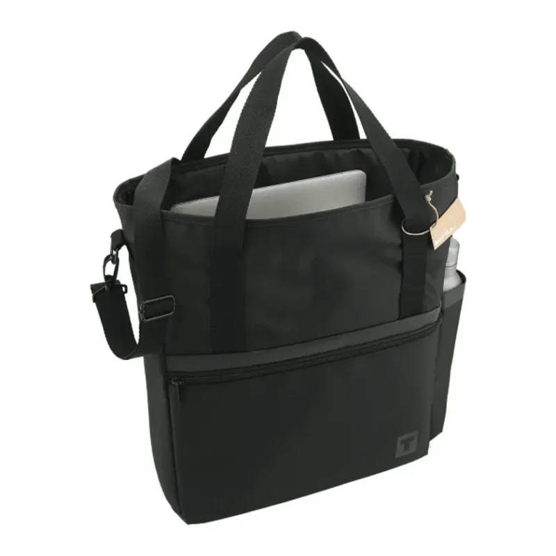Custom Tranzip EcoSmart® Recycled Computer Tote — view 5