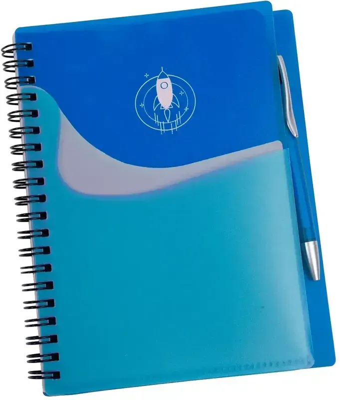 Custom Travel Buddy Notebook with Pen