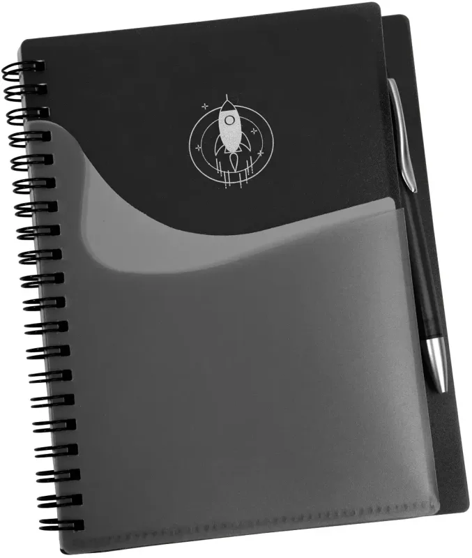Custom Travel Buddy Notebook with Pen — view 2