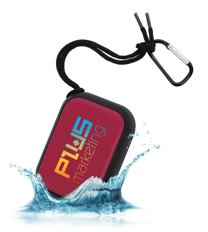 Custom Travel-Size Water-resistant Bluetooth® Speaker — view 4