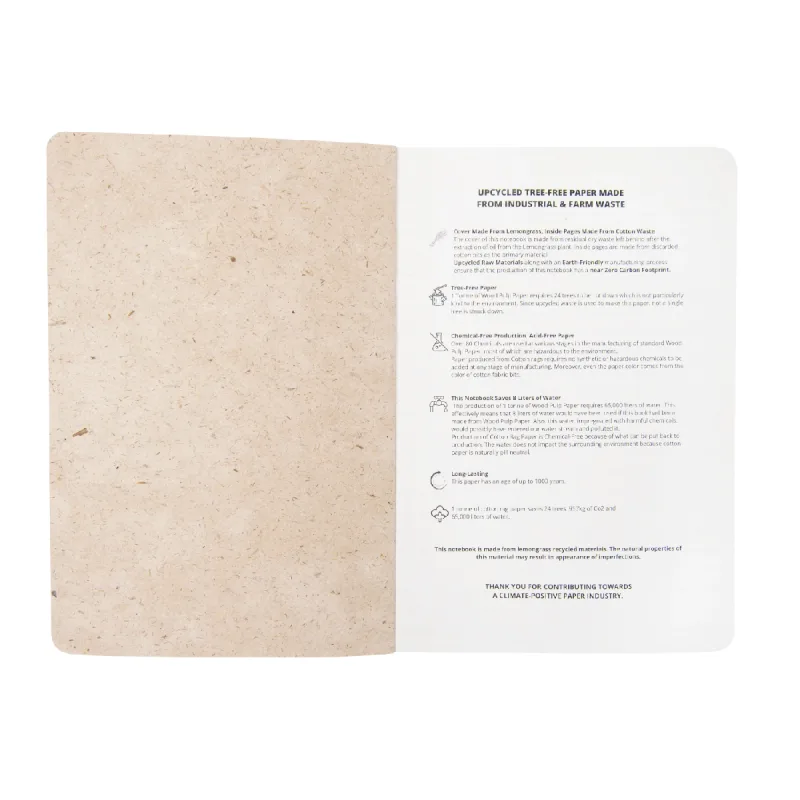 Tree-Free Lemongrass Journal — view 5