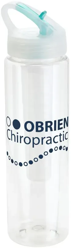 Personalized Trekker Chiller Bottle with Flip-Up Lid (32 oz) — view 3