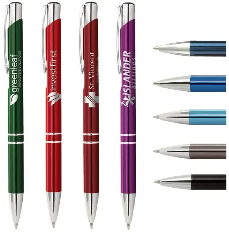 Tres-Chic Metal Click Pen