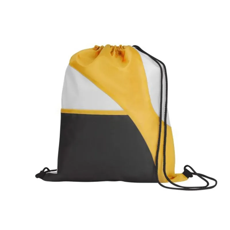 Tri-Color Drawcord Bag β view 1