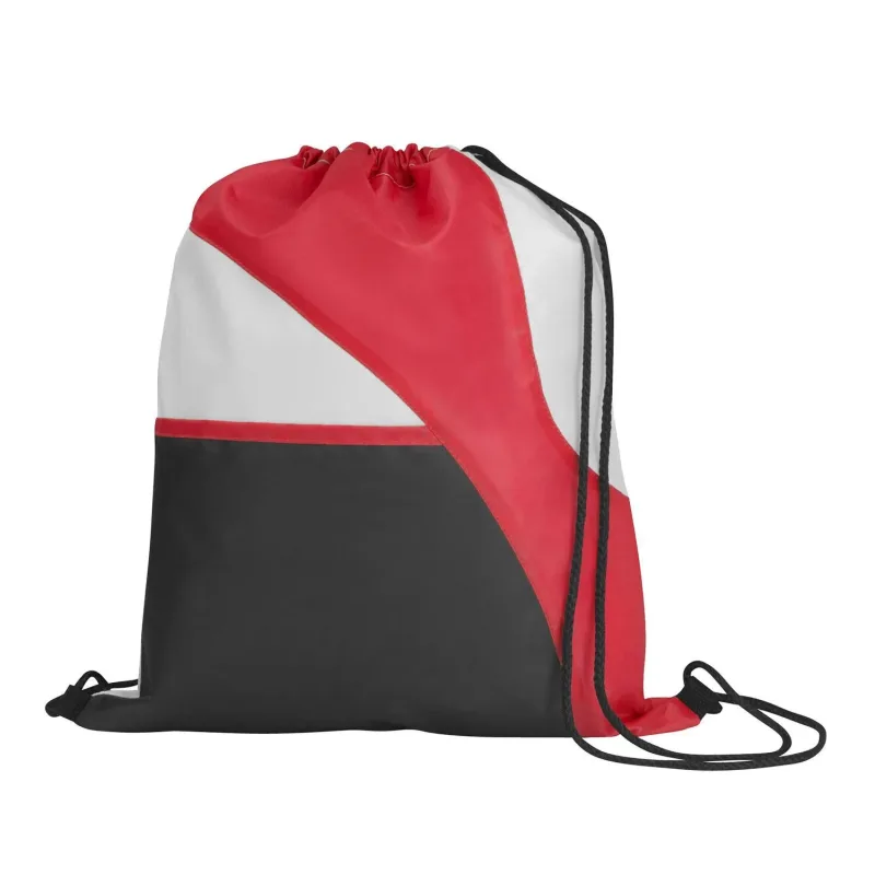 Tri-Color Drawcord Bag — view 6
