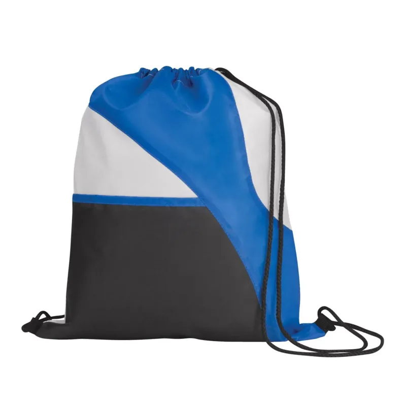 Tri-Color Drawcord Bag — view 7