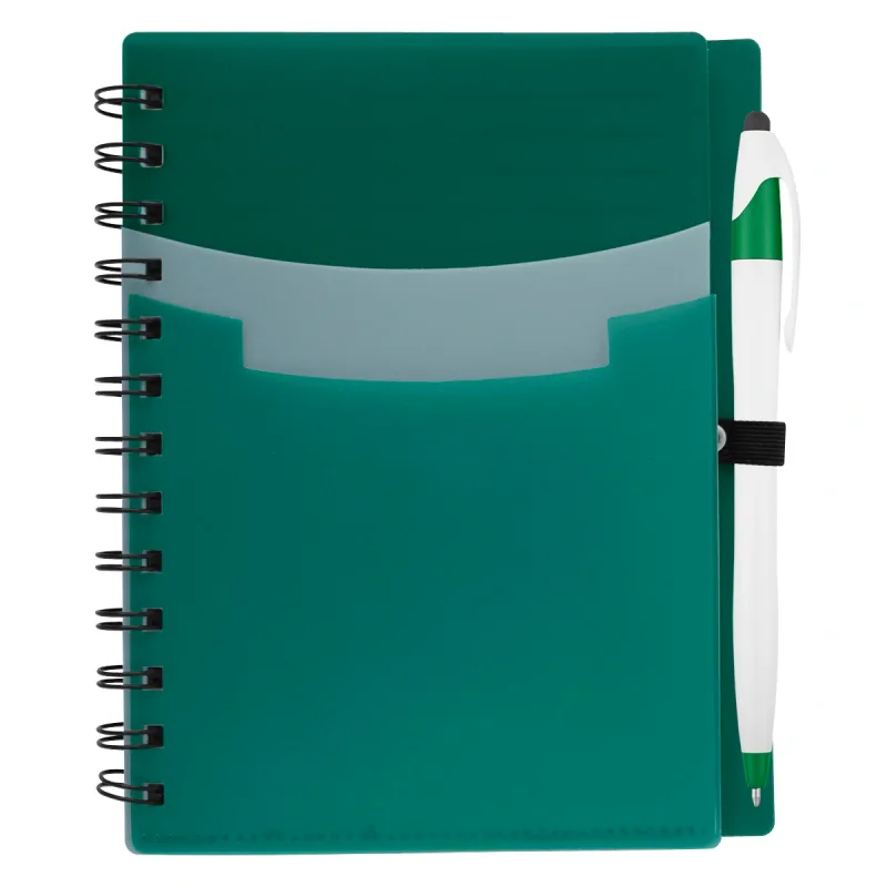 Tri-Pocket Notebook & Pen — view 6