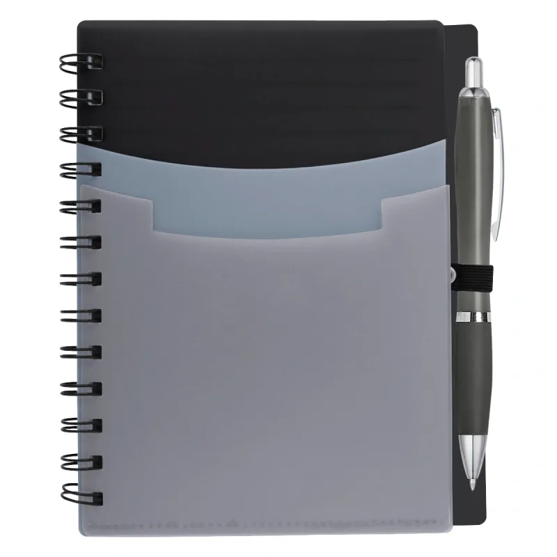 Tri-Pocket Notebook & Satin Pen — view 6