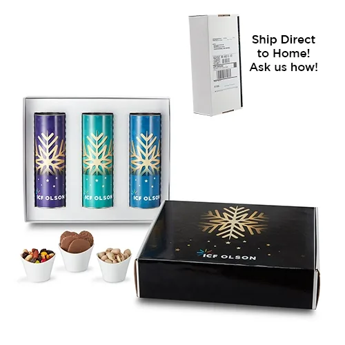 Trio Snack Tubes Gift Set in Mailer Box — view 3
