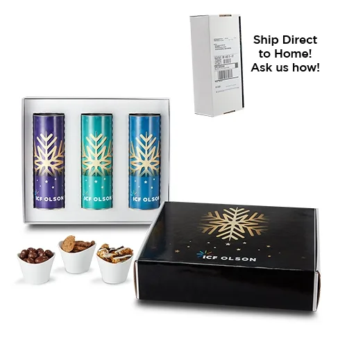 Trio Snack Tubes Gift Set in Mailer Box — view 4