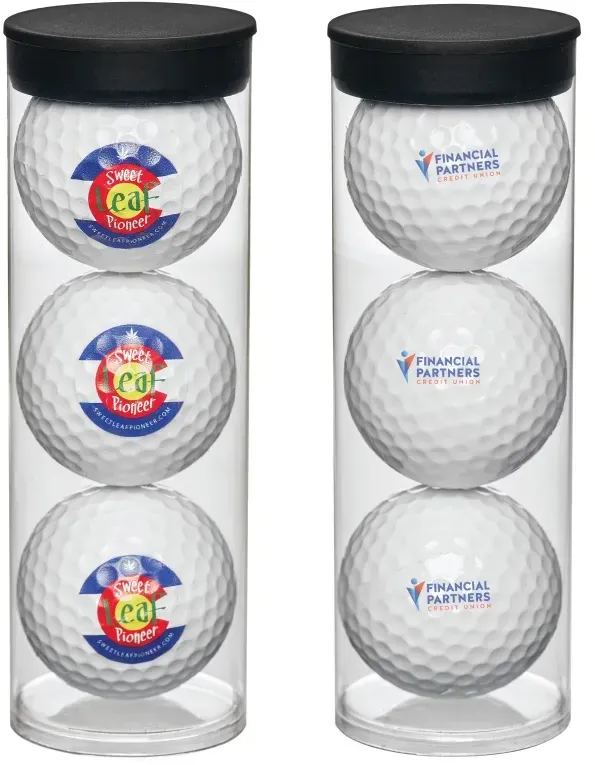 Logo Golf Ball Trio Pack