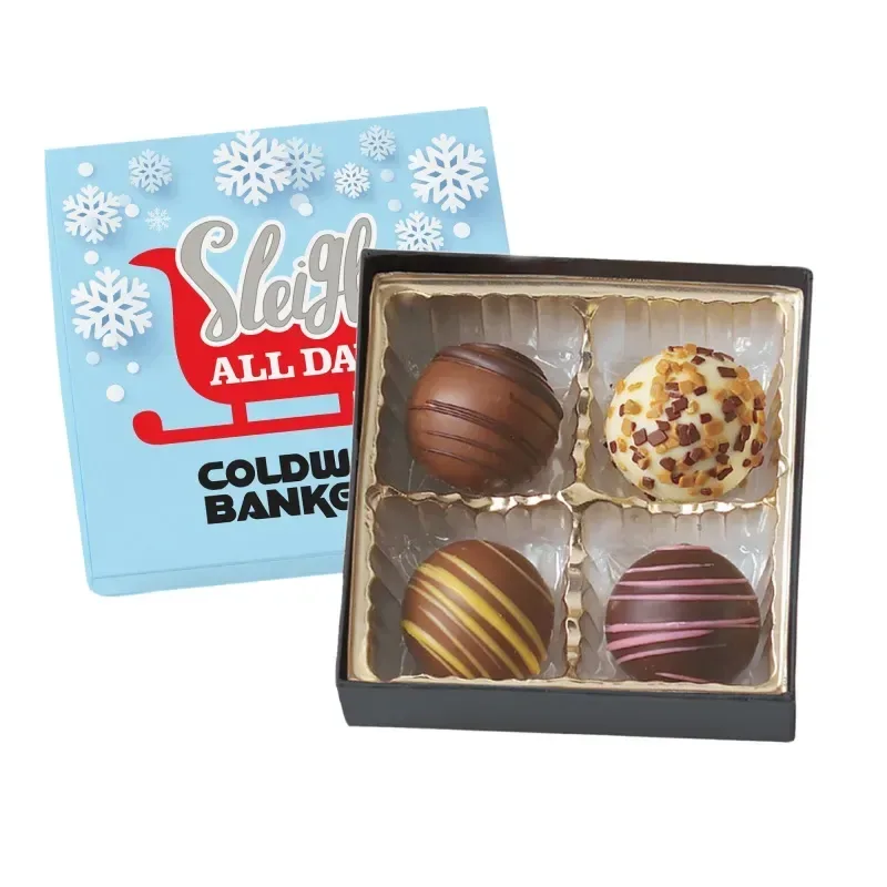 Truffle Gift Box with 12 Truffles — view 8