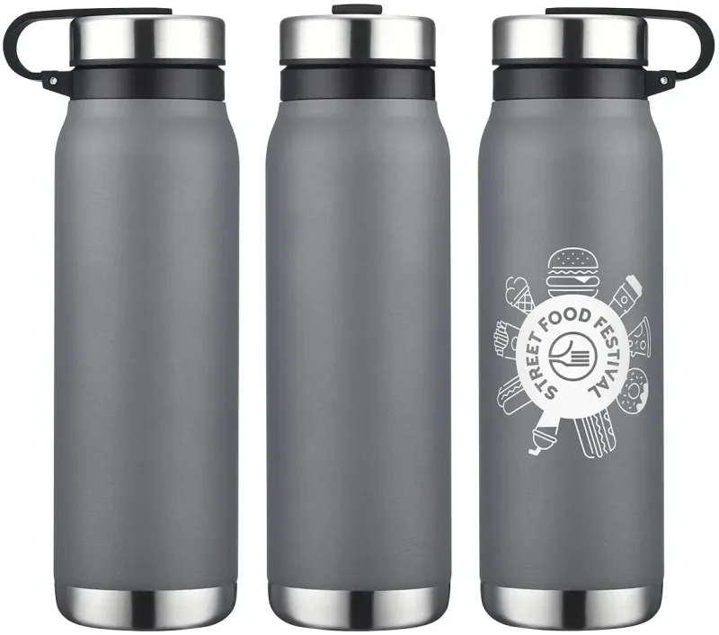 Custom Turin Insulated Bottle (20 oz) with Logo — view 6