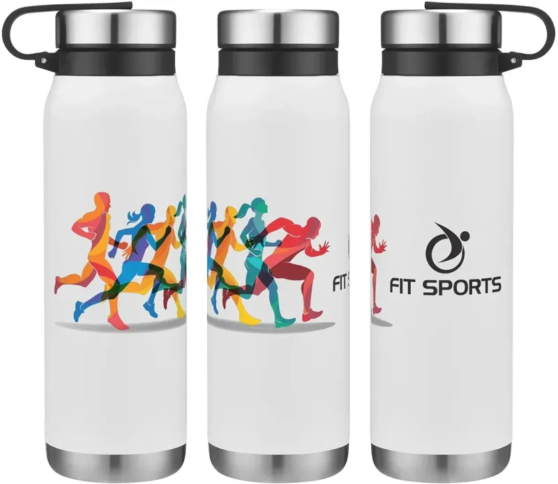 Custom Turin Insulated Bottle (20 oz) with Logo — view 7