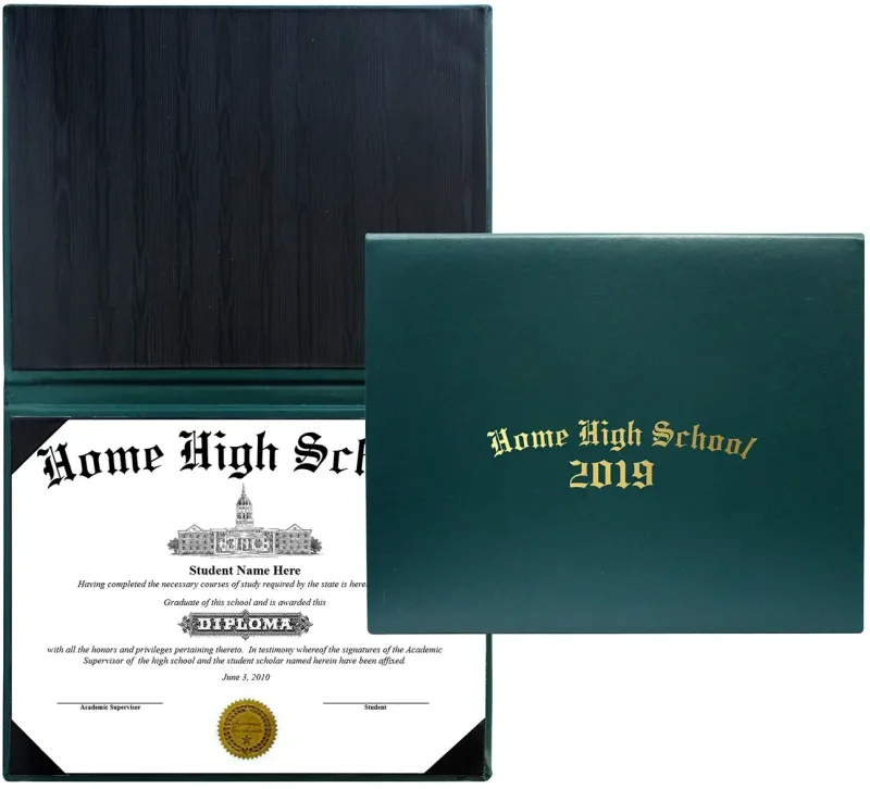Custom Diploma Holder - Portrait Style — view 7