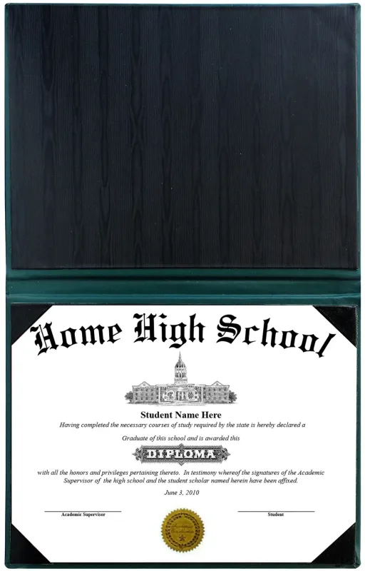 Custom Diploma Holder - Portrait Style — view 8
