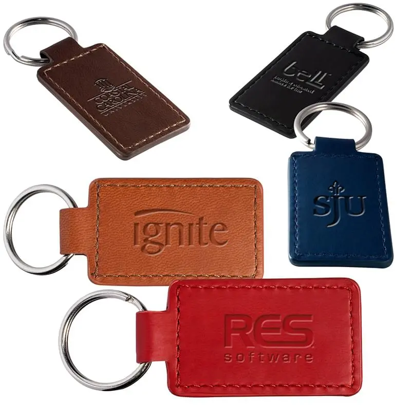 Tuscany Rectangle Key Ring