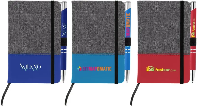 Twain Brights Notebook & Tres-Chic Pen Gift Set