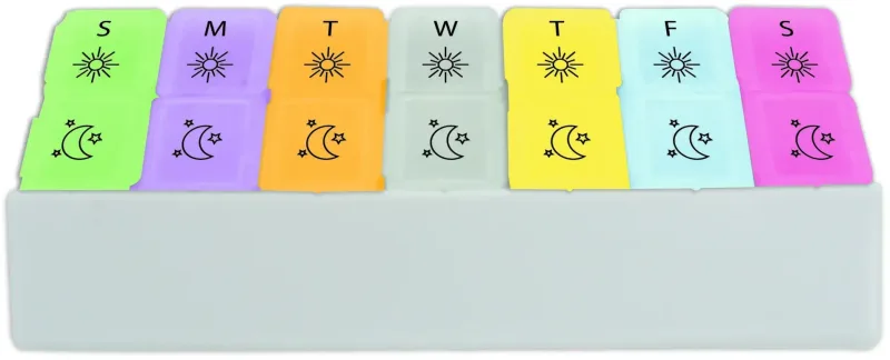 Twice-A-Day Pill Tray — view 3