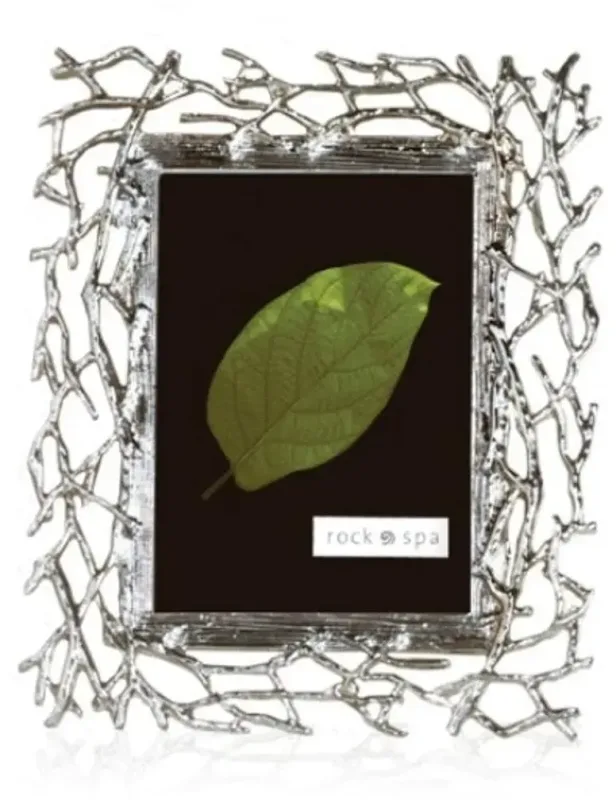 Twig Picture Frame - Gun Metal — view 2