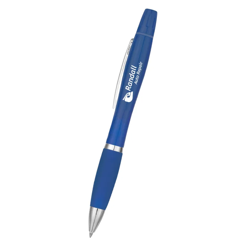 Twin-Write Pen & Highlighter With Antimicrobial Additive — view 5