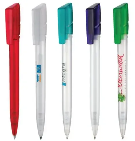 Customizable Transparent Twister Frozen Ballpoint Pen