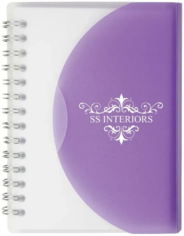 Two-Tone 4"x 5" Spiral Notebook — view 2