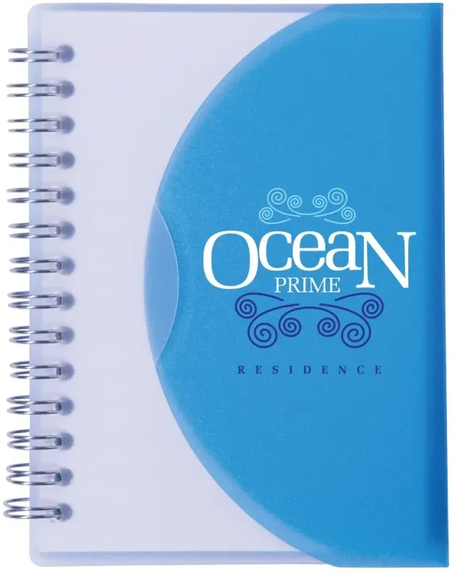 Two-Tone 4"x 5" Spiral Notebook — view 8