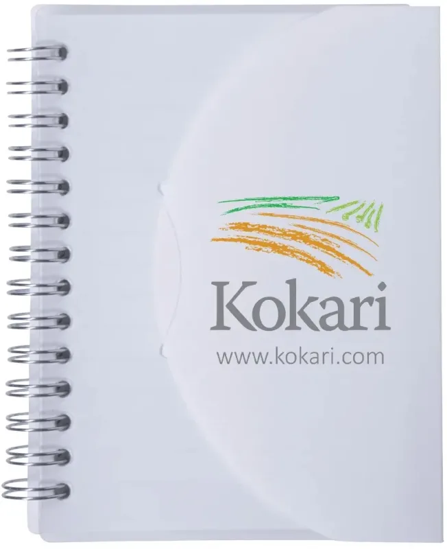 Two-Tone 4"x 5" Spiral Notebook — view 9